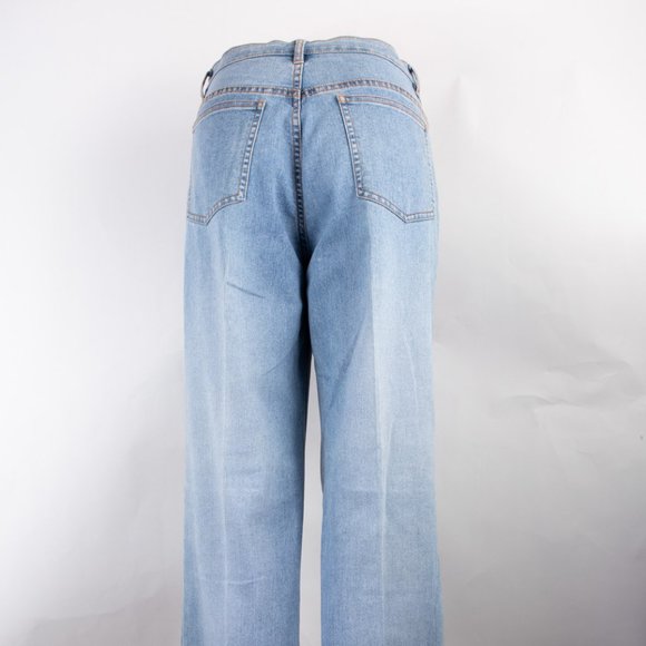 Lana Erica Boot 8 (29 X 30) Women's Jeans Embroidered Floral Design Lightweight - Picture 6 of 11